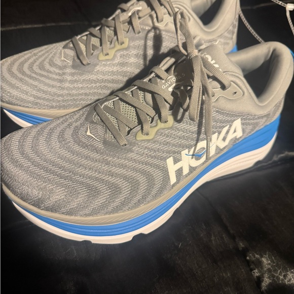 Hoka Other - Hoka Men's Gray and Blue Athletic Shoes